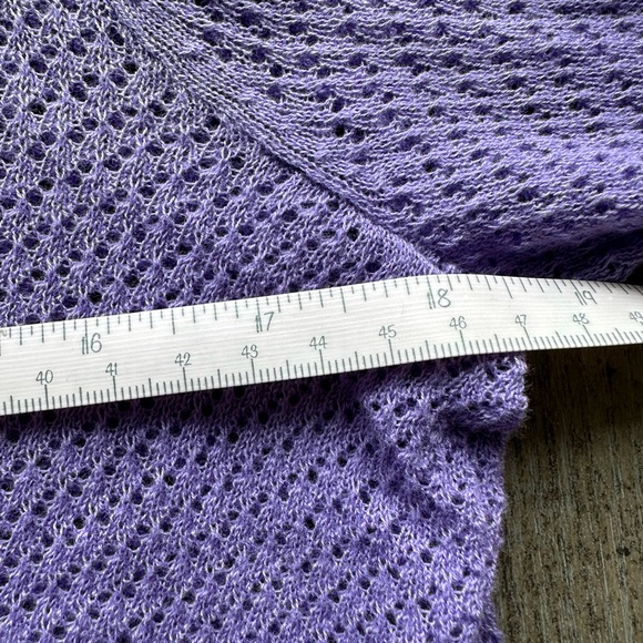 NWT Talbots purple cardigan size PL - Picture 5 of 7